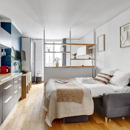 Appartement Bnbnova - Les Halles 1br - Montorgueil Paris